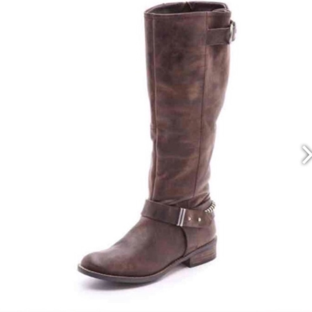 Steve Madden Brown Leather Boots